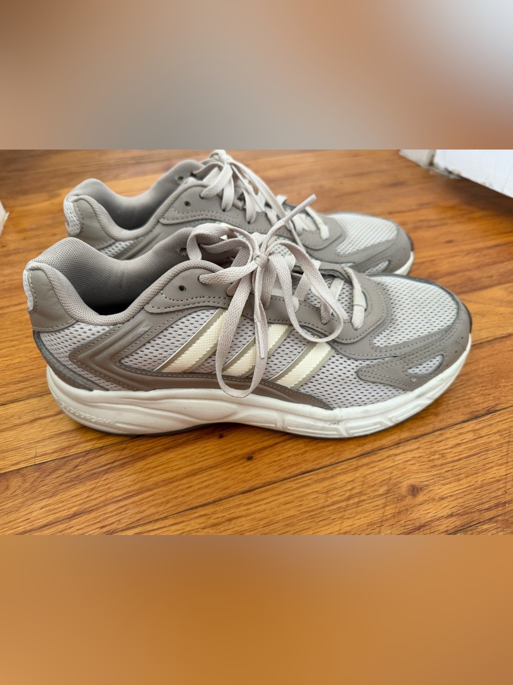 Adidas Gray Athletic Sneakers